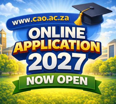 www.cao.ac.za online application 2027 now open
