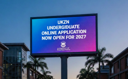 UKZN Undergraduate Online Application Now Open For 2027
