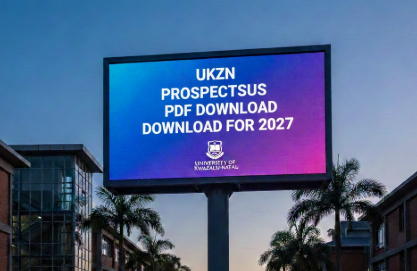 UKZN Prospectus PDF Download For 2027