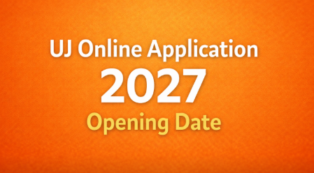 UJ Online Application 2027 Opening Date