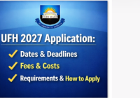 UFH 2027 Application: Dates, Fees, Requirements and How to Apply