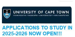 University of Cape Town Opens Online Applications For 2025-2026 - Apply Online Admission 2025