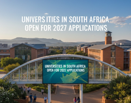 Universities in South Africa Open For 2027 Applications