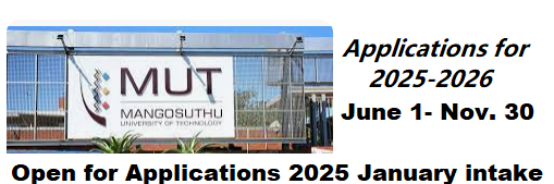 Mangosuthu University of Technology (MUT) Online Application 2025/2026 ...