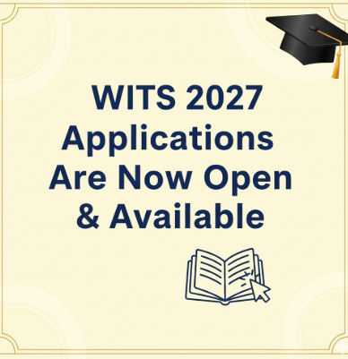 WITS 2027 Applications Are Now Open & Available