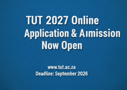 TUT 2027 Online Application & Admission Now Open